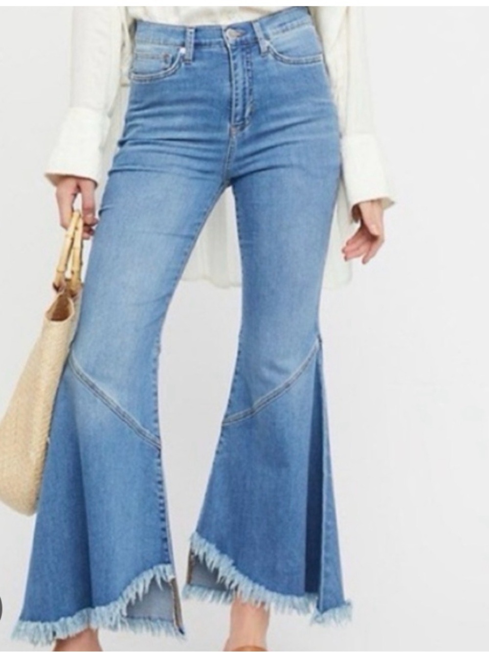 Free People Tulip Flared Jeans Size 27
